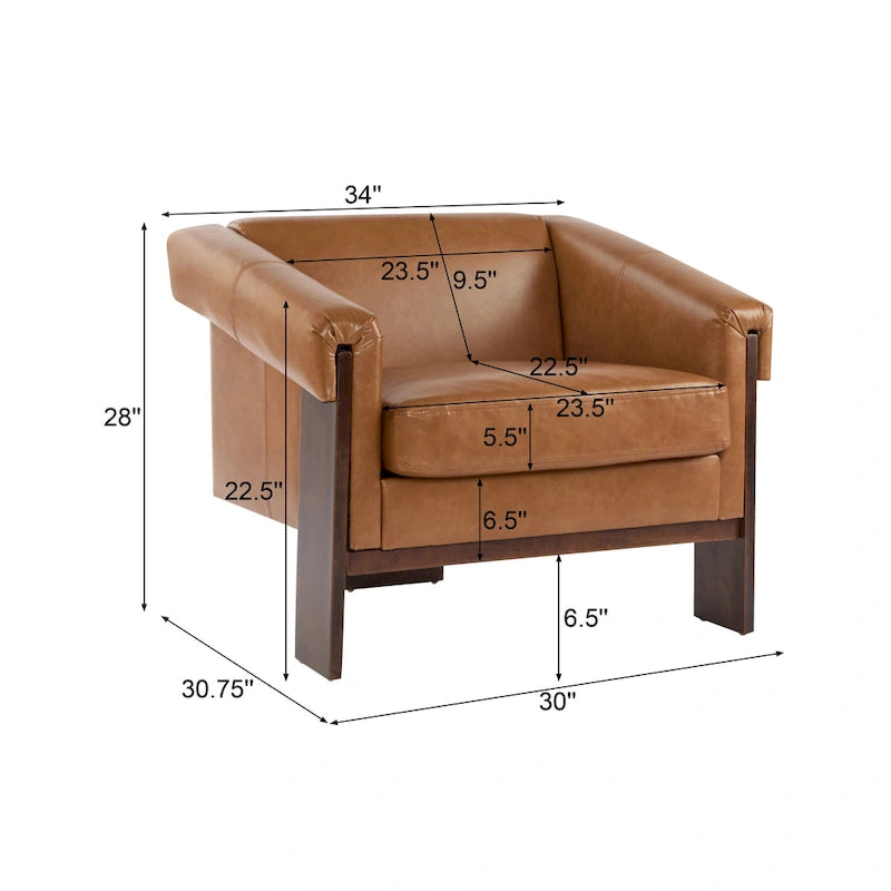 Mid-Century Modern Accent Chair