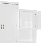 All-in-one Murphy Bed with Desk, Vanity and Wardrobe Queen Folding Bed