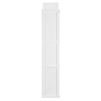 All-in-one Murphy Bed with Desk, Vanity and Wardrobe Queen Folding Bed