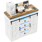 5 Drawer Accent Cabinet With Led Light