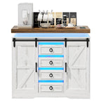 5 Drawer Accent Cabinet With Led Light