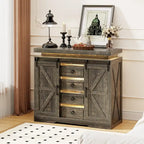 5 Drawer Accent Cabinet With Led Light