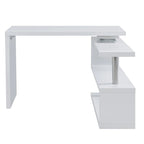 Rotating Desk with Shelving