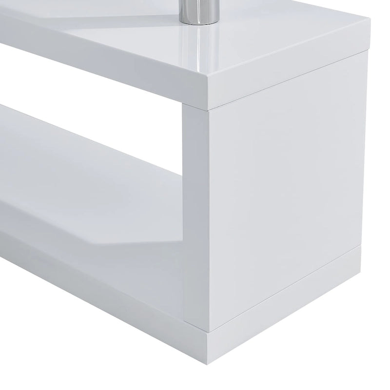 Rotating Desk with Shelving