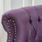 Tufted Fabric Club Chair