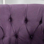 Tufted Fabric Club Chair
