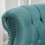 Tufted Fabric Club Chair