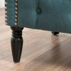 Tufted Fabric Club Chair