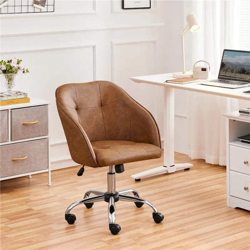 Desk Chair for Home Office, Height Adjustable 360Swivel Computer Chair
