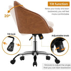 Desk Chair for Home Office, Height Adjustable 360Swivel Computer Chair