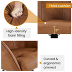 Desk Chair for Home Office, Height Adjustable 360Swivel Computer Chair