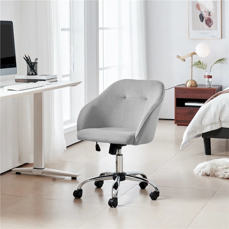 Desk Chair for Home Office, Height Adjustable 360Swivel Computer Chair