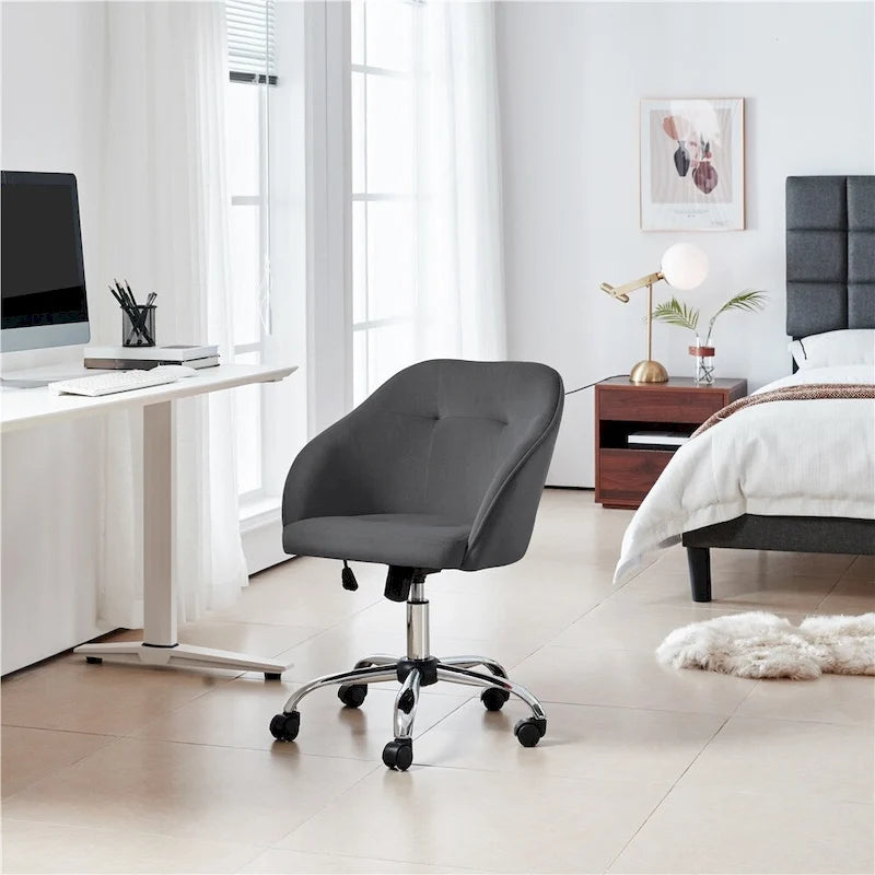 Desk Chair for Home Office, Height Adjustable 360Swivel Computer Chair