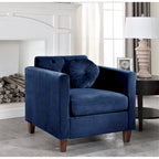 Velvet Classic Chesterfield Chair