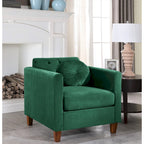 Velvet Classic Chesterfield Chair