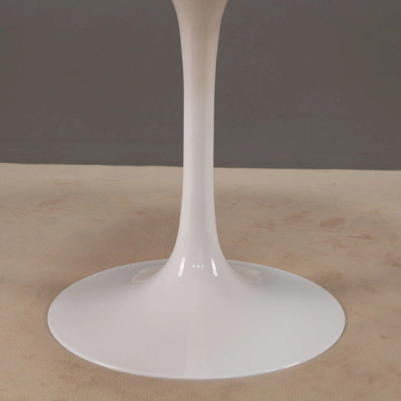 White Round Pedestal Dining Table