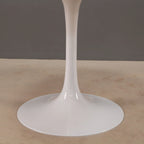 White Round Pedestal Dining Table