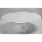 White Round Pedestal Dining Table
