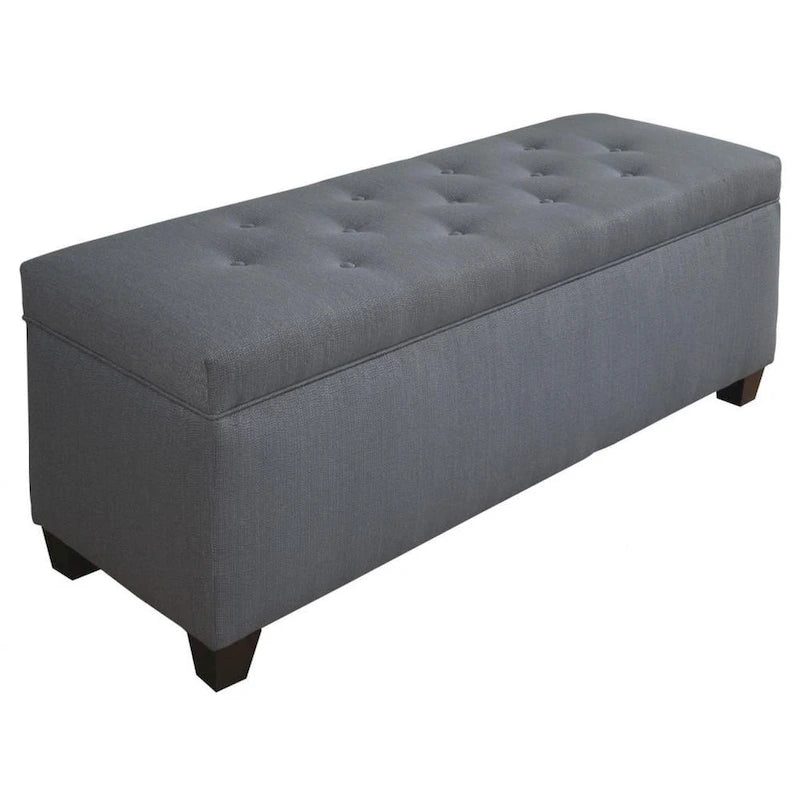 Bay Blue Secret Shoe Storage Bench