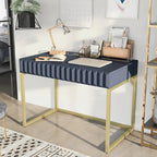 Modern 42-inch Metal Computer Desk with USBs by