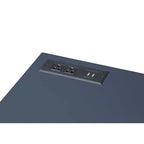 Modern 42-inch Metal Computer Desk with USBs by