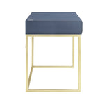 Modern 42-inch Metal Computer Desk with USBs by
