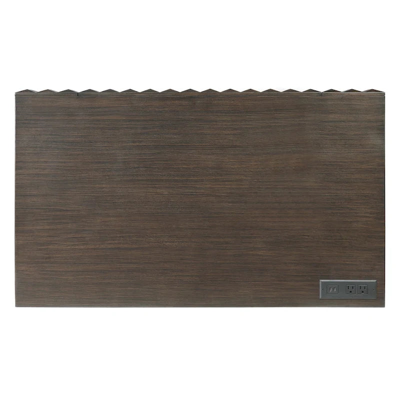 Modern 42-inch Metal Computer Desk with USBs by
