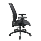 Professional Chair with Gunmetal Finish Accents
