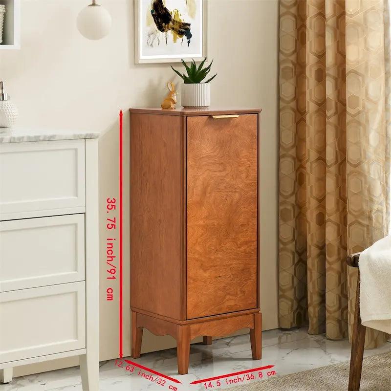 Bathroom Linen Cabinet with Adjustable Shelves