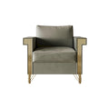 Luxurious Velvet Upholstered Arm Chair