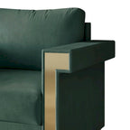 Luxurious Velvet Upholstered Arm Chair