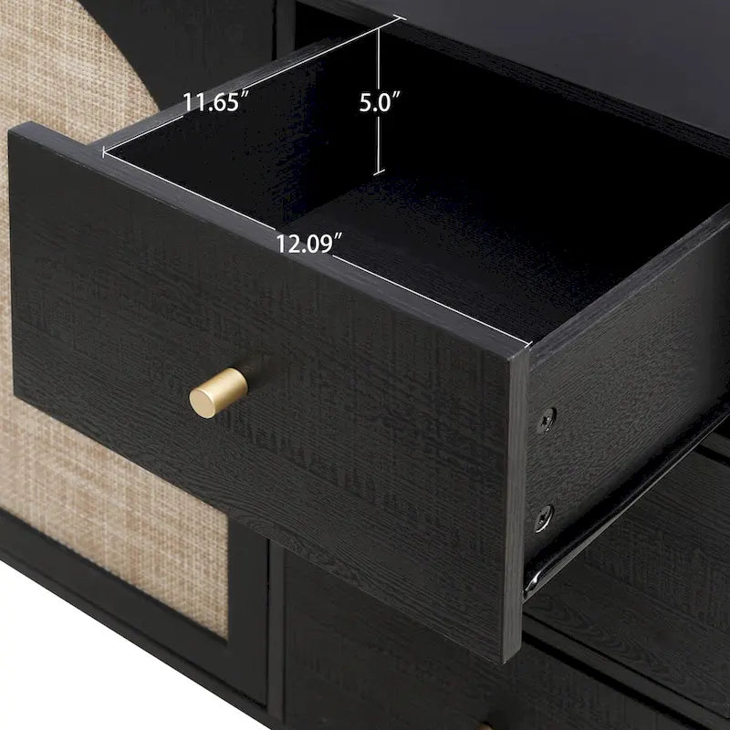 2 Doors and 3 Drawers Wood Pantry Organizer with Adjustable Laminates, Storage Cabinet for Living Room, Kitchen