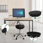 Wobble Stool Air balance ball chair on wheels alternative rolling