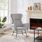 Fabric Rocking Chair for Living Room