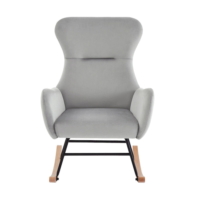 Fabric Rocking Chair for Living Room