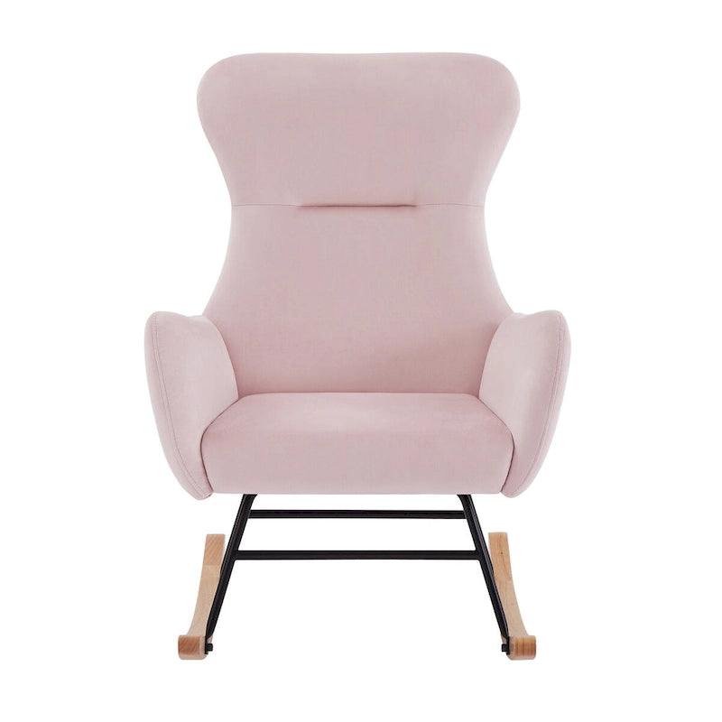 Fabric Rocking Chair for Living Room