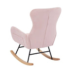 Fabric Rocking Chair for Living Room