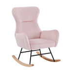 Fabric Rocking Chair for Living Room