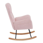 Fabric Rocking Chair for Living Room