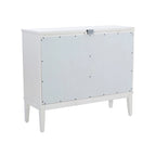 Wood 2-Door Adjustable Accent Cabinet