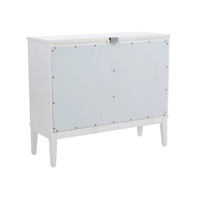 Wood 2-Door Adjustable Accent Cabinet