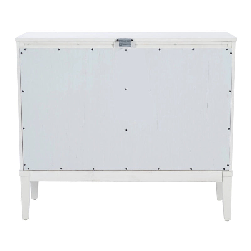 Wood 2-Door Adjustable Accent Cabinet