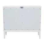 Wood 2-Door Adjustable Accent Cabinet