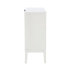 Wood 2-Door Adjustable Accent Cabinet