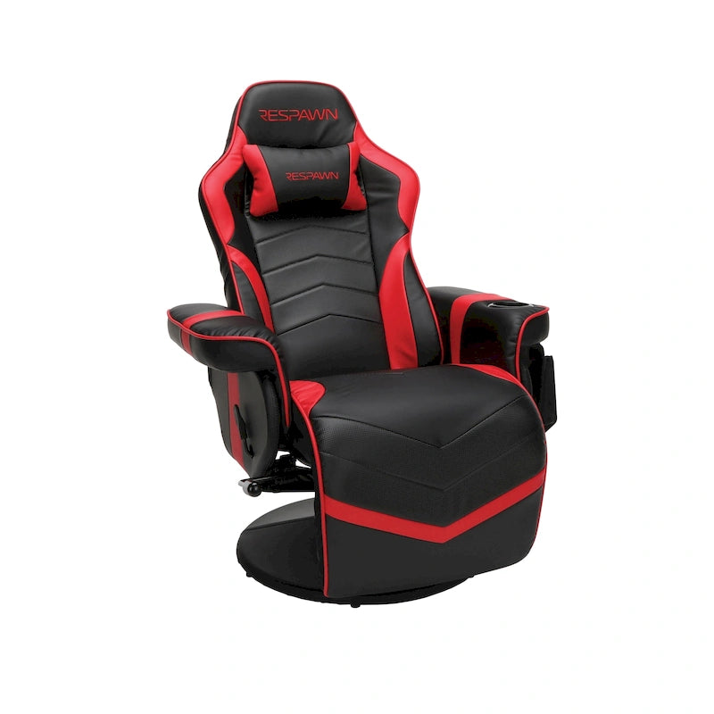 Gaming Recliner - Reclining Gaming Chair with Footrest, Gaming Chair Recliner