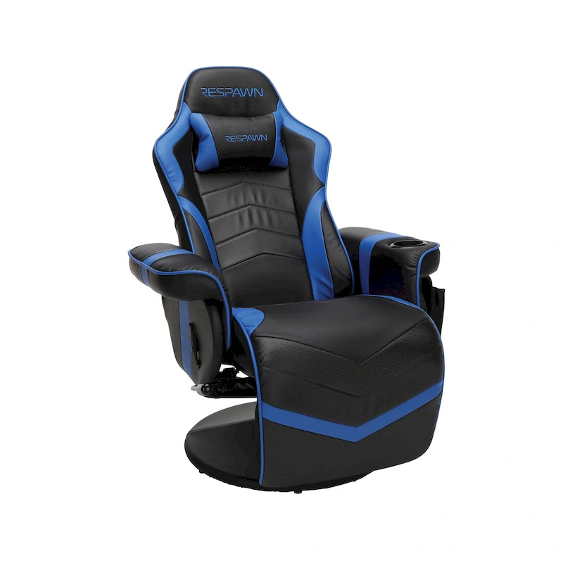 Gaming Recliner - Reclining Gaming Chair with Footrest, Gaming Chair Recliner