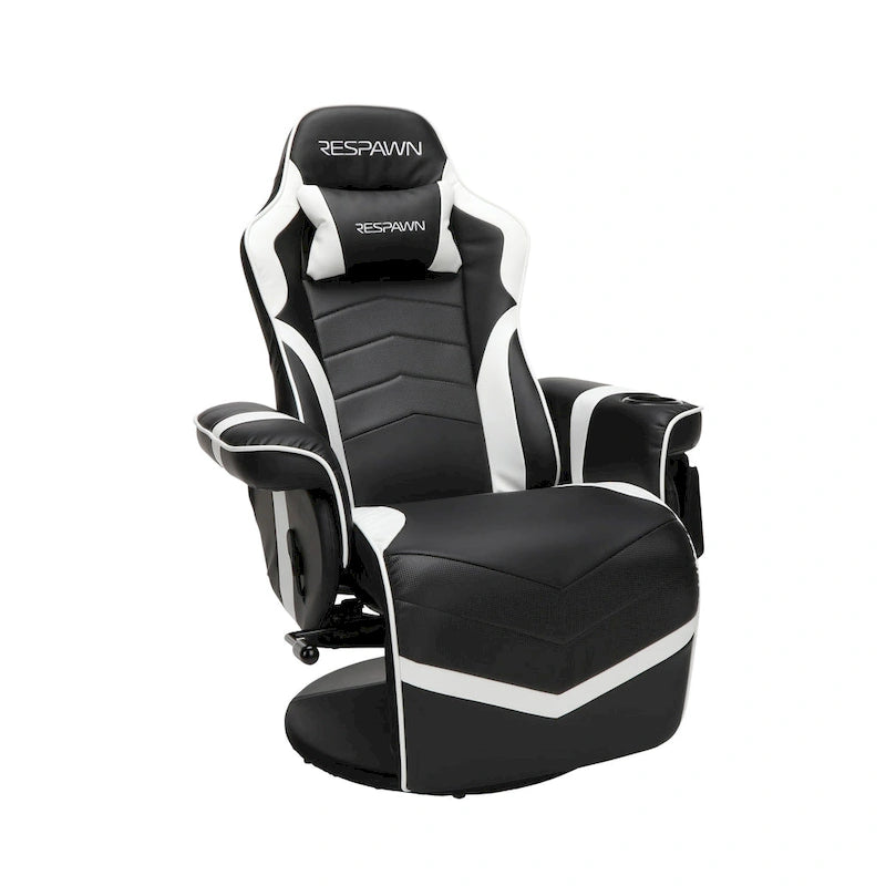 Gaming Recliner - Reclining Gaming Chair with Footrest, Gaming Chair Recliner