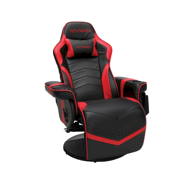 Gaming Recliner - Reclining Gaming Chair with Footrest, Gaming Chair Recliner