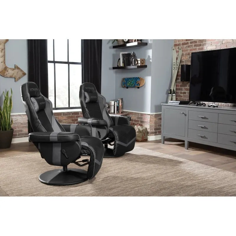 Gaming Recliner - Reclining Gaming Chair with Footrest, Gaming Chair Recliner