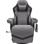 Gaming Recliner - Reclining Gaming Chair with Footrest, Gaming Chair Recliner